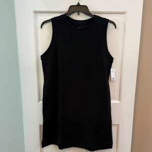 Tek Gear Black Sleeveless Knit dress size Large NWT